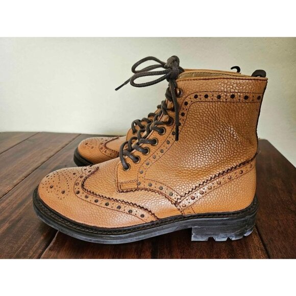 WALK london wingtip boots size 7 - Picture 3 of 5